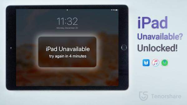 Bypassing iPad Unavailable Message with an iPad Unlocker Tool