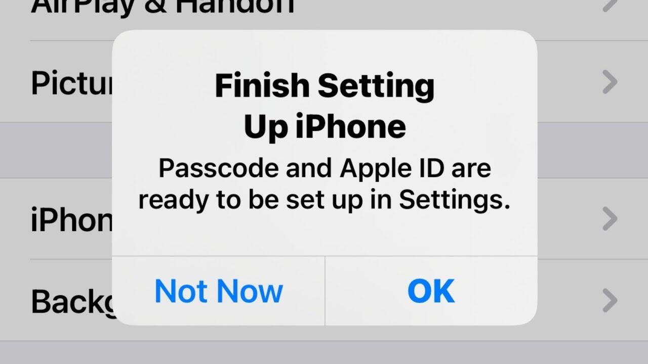 Setting up Your iPhone