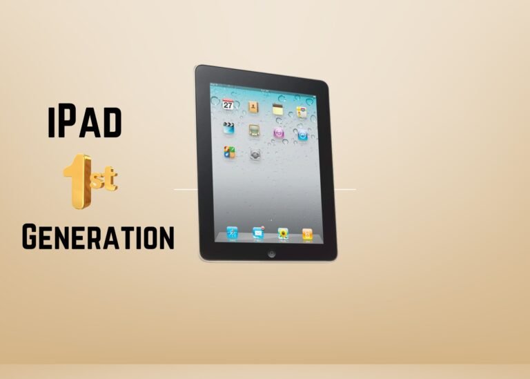 Detail Review iPad (1st generation) & it’s still worth it in 2023.