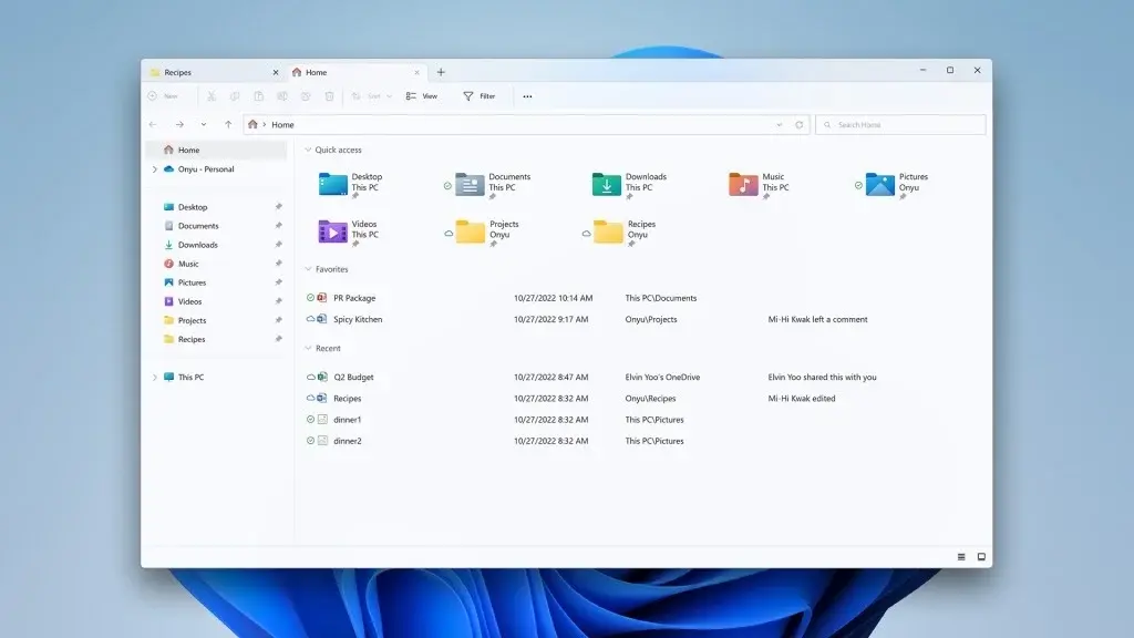 File Explorer Enhancements in Windows 11 23H2 Update