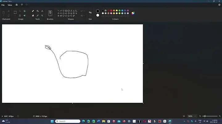 Updates to Paint in Windows 11 compress
