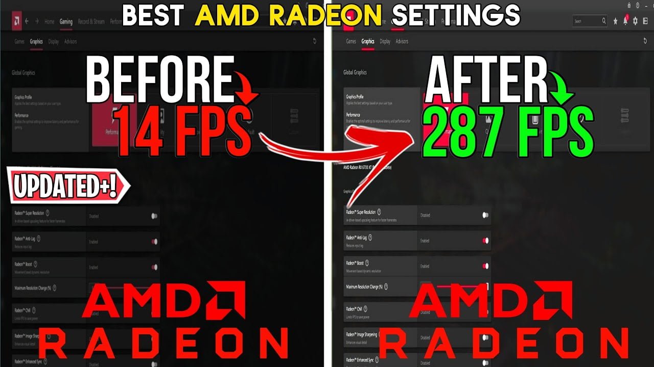 Optimizing Gaming Settings for AMD Radeon RX Vega 6