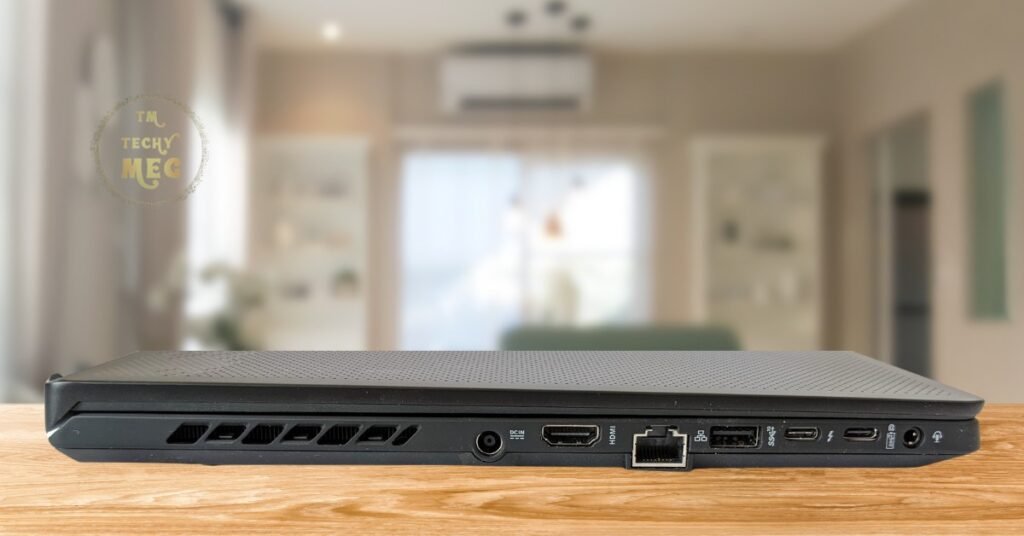 Asus ROG Zephyrus M16 Input and Connectivity